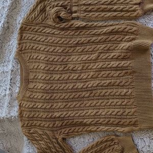 Gilded Intent fall brown sweater women's large from the buckle store